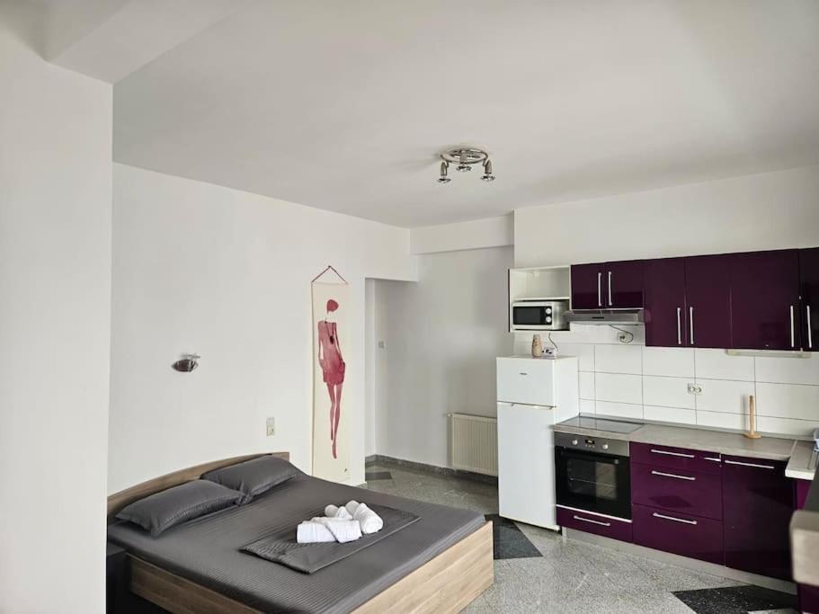 Nice Studio In The Heart Of City Bukarest Exteriör bild